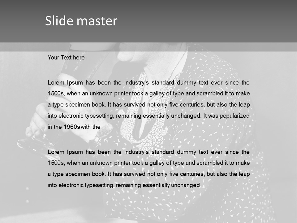 Years Huge Something PowerPoint Template