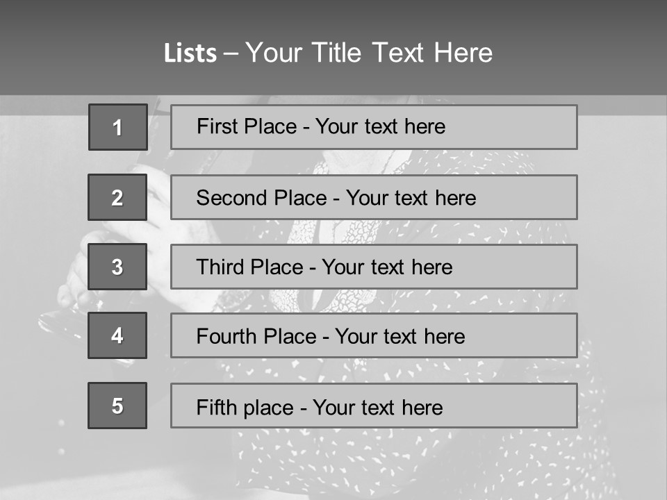 Years Huge Something PowerPoint Template