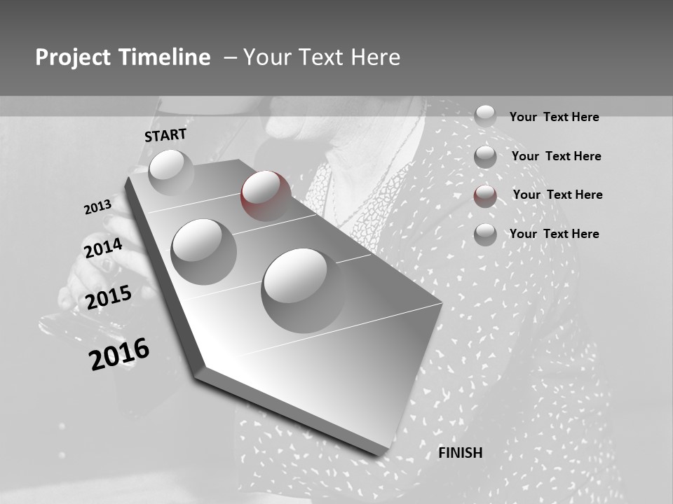 Years Huge Something PowerPoint Template