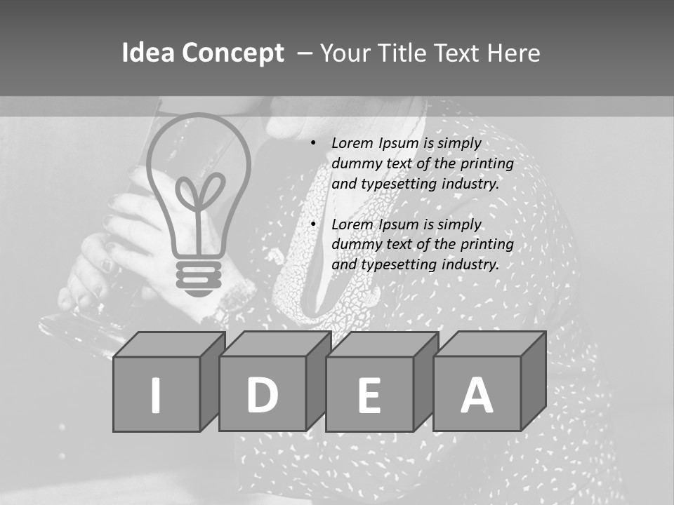 Years Huge Something PowerPoint Template