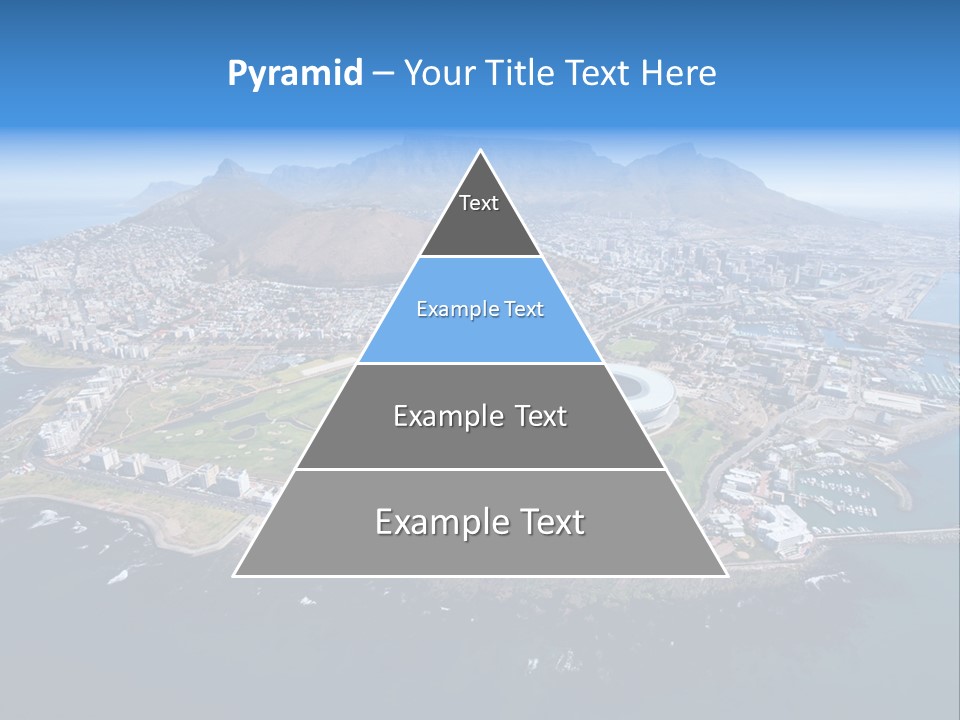 Tourist Attraction Province Table Mountain PowerPoint Template