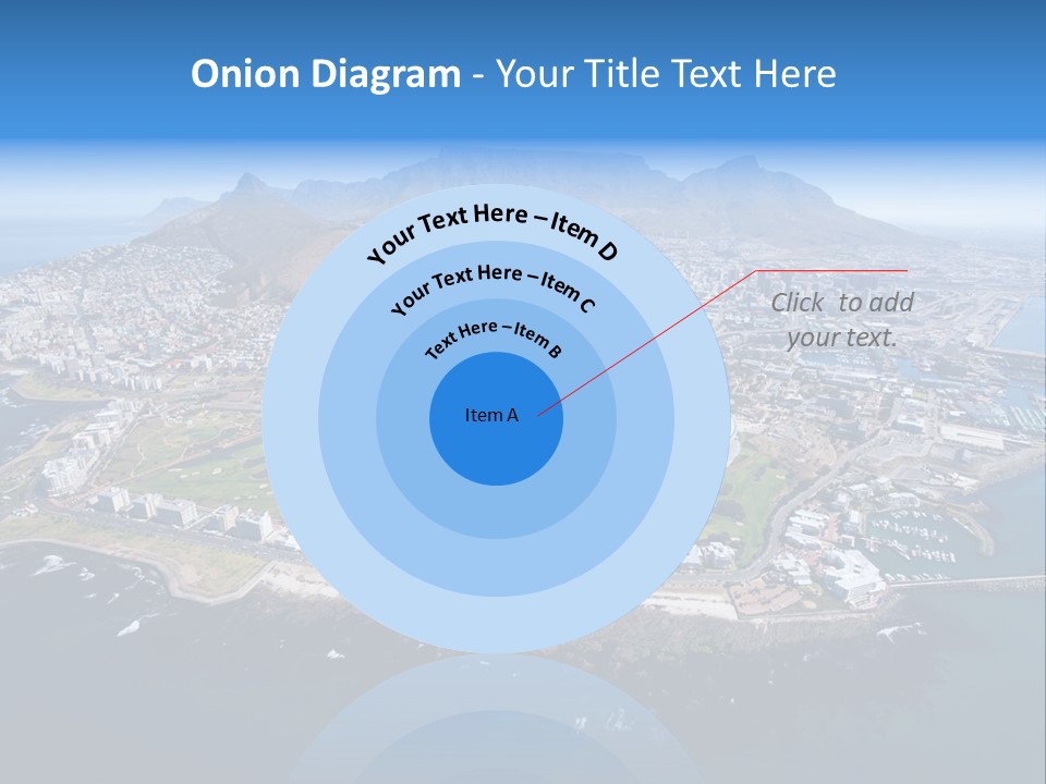 Tourist Attraction Province Table Mountain PowerPoint Template