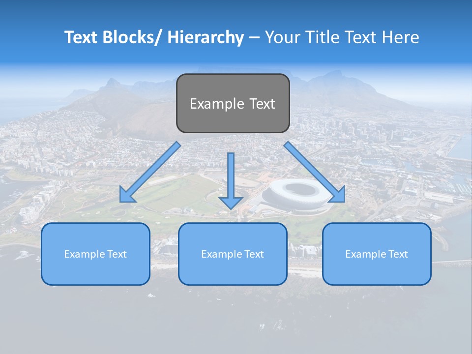 Tourist Attraction Province Table Mountain PowerPoint Template