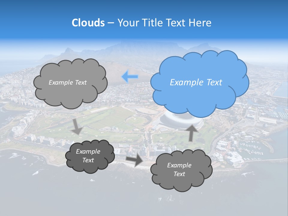Tourist Attraction Province Table Mountain PowerPoint Template