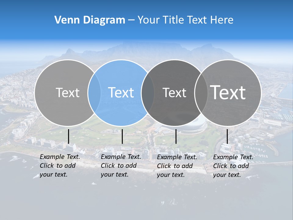 Tourist Attraction Province Table Mountain PowerPoint Template