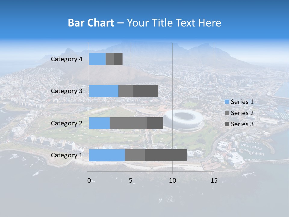 Tourist Attraction Province Table Mountain PowerPoint Template