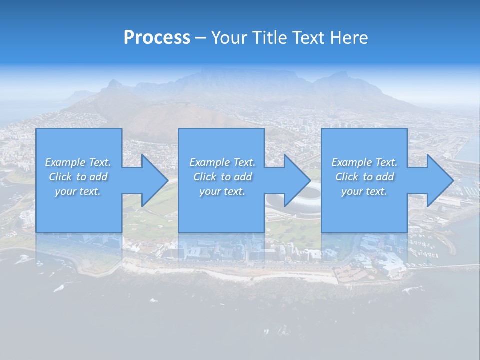 Tourist Attraction Province Table Mountain PowerPoint Template