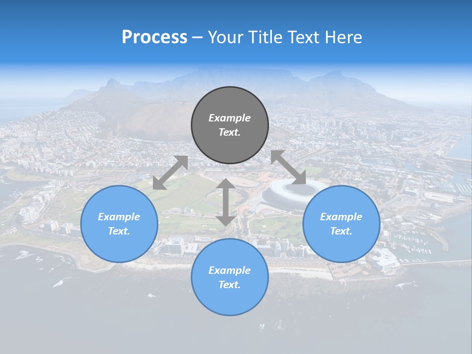 Tourist Attraction Province Table Mountain PowerPoint Template