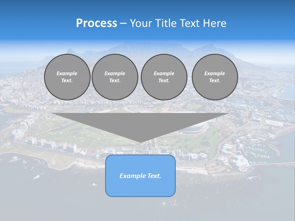 Tourist Attraction Province Table Mountain PowerPoint Template