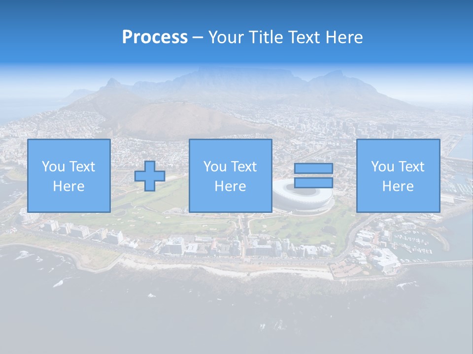 Tourist Attraction Province Table Mountain PowerPoint Template