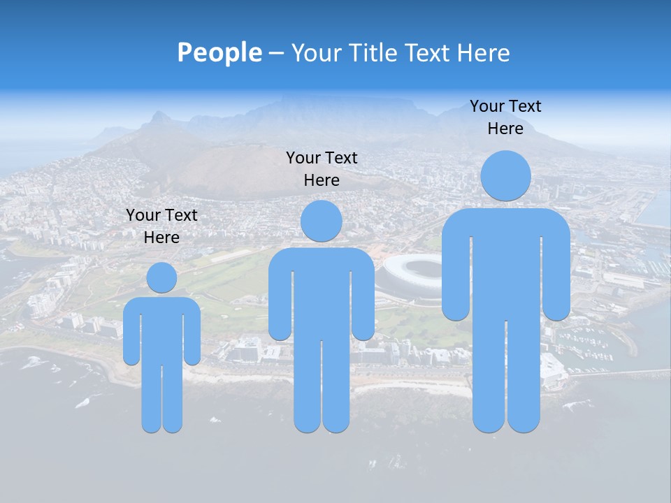 Tourist Attraction Province Table Mountain PowerPoint Template