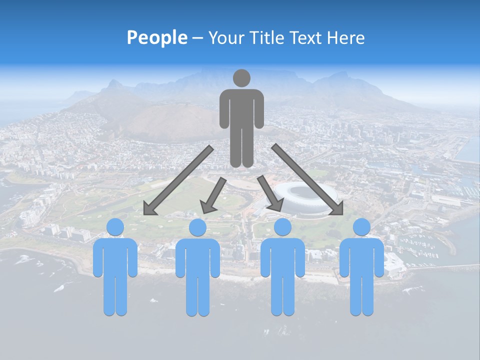 Tourist Attraction Province Table Mountain PowerPoint Template