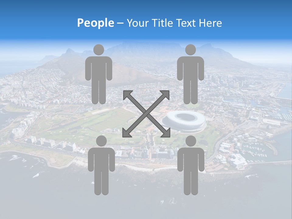 Tourist Attraction Province Table Mountain PowerPoint Template