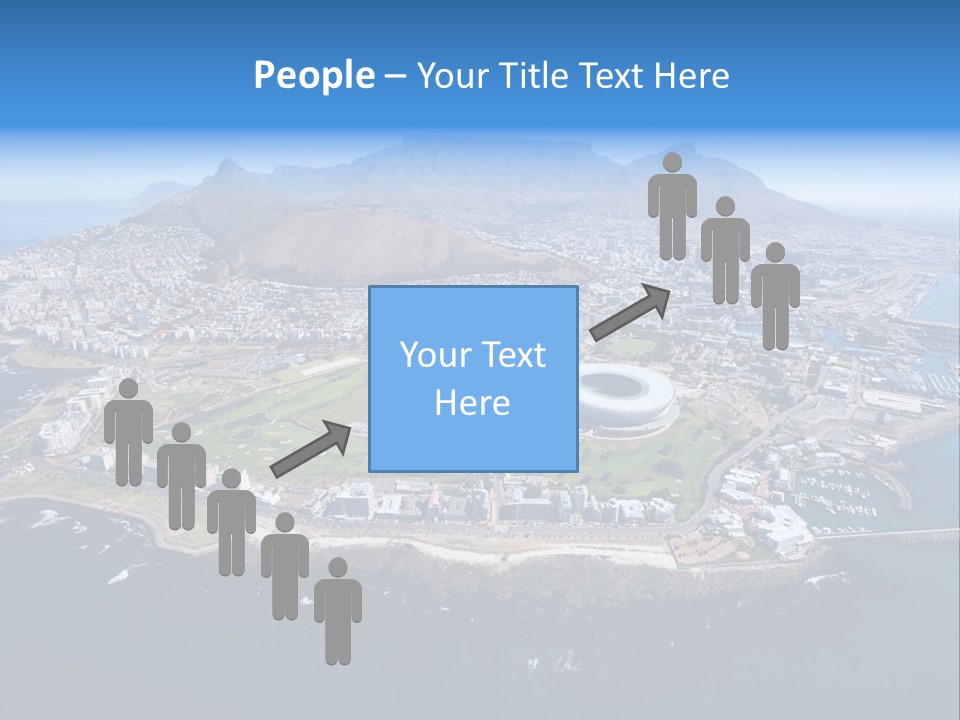 Tourist Attraction Province Table Mountain PowerPoint Template