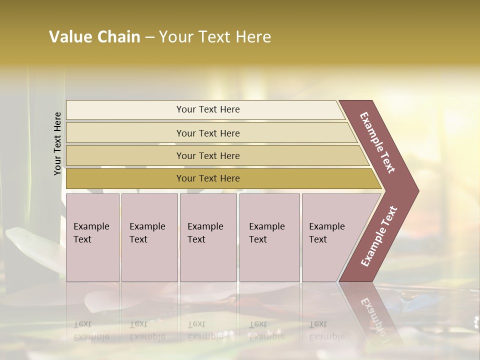 Lily Background Bloom PowerPoint Template