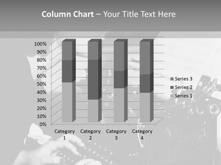 Medium Hair Shoulders Job PowerPoint Template