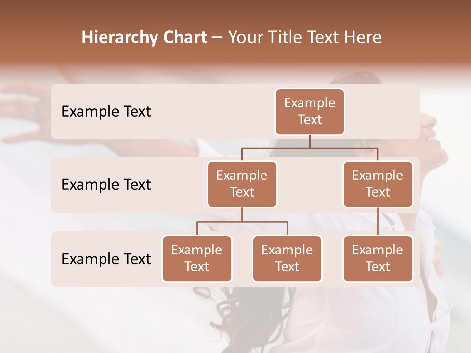 Nature Woman Beach PowerPoint Template