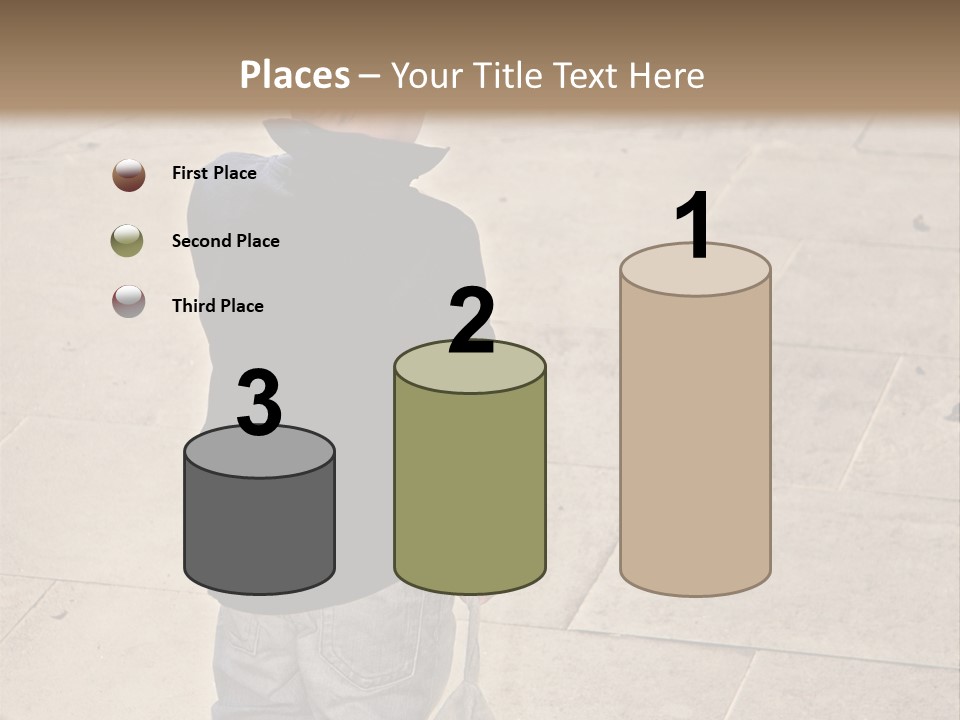 Outdoor Jeans Broody PowerPoint Template