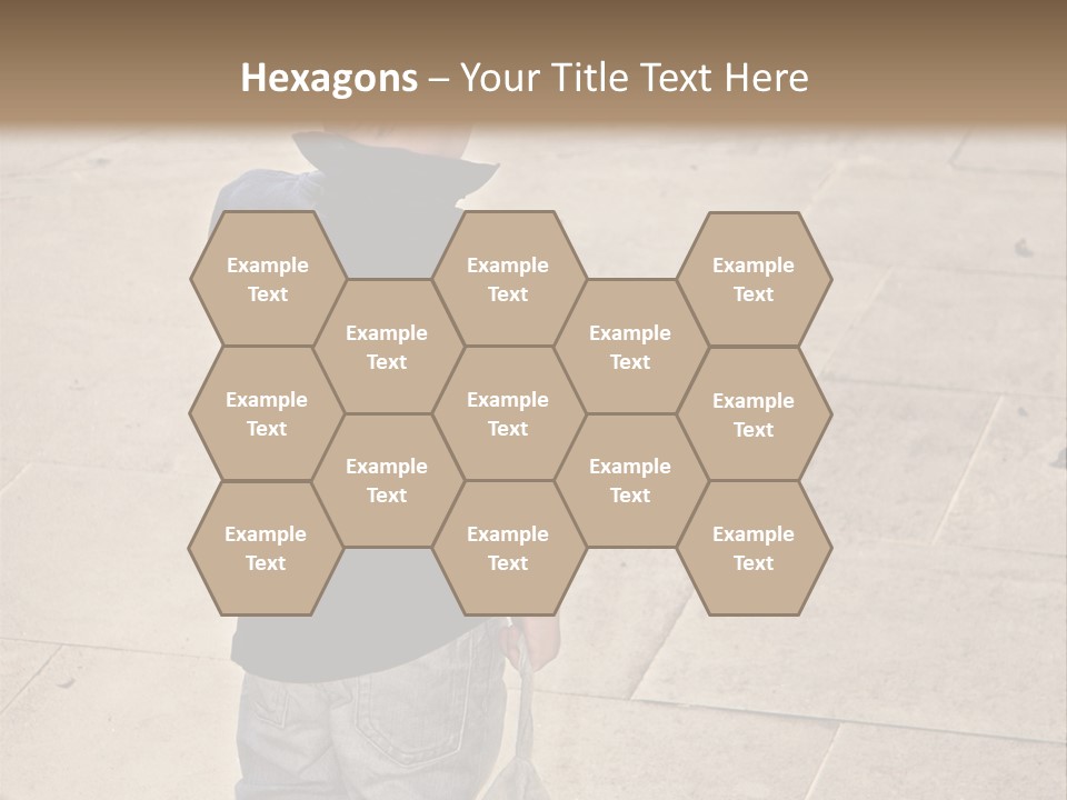 Outdoor Jeans Broody PowerPoint Template