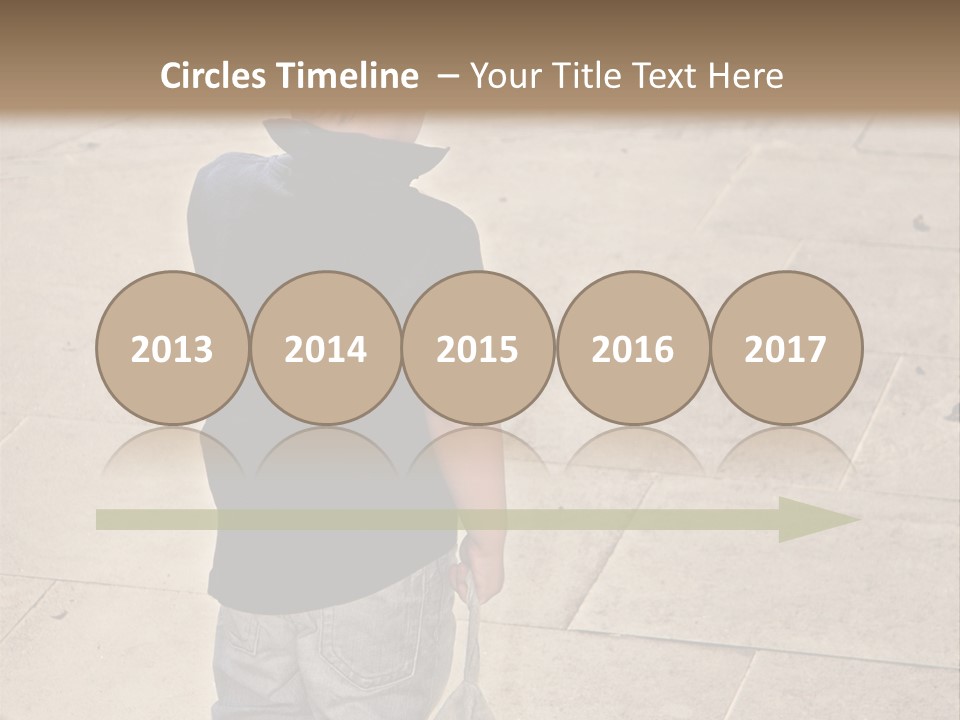 Outdoor Jeans Broody PowerPoint Template