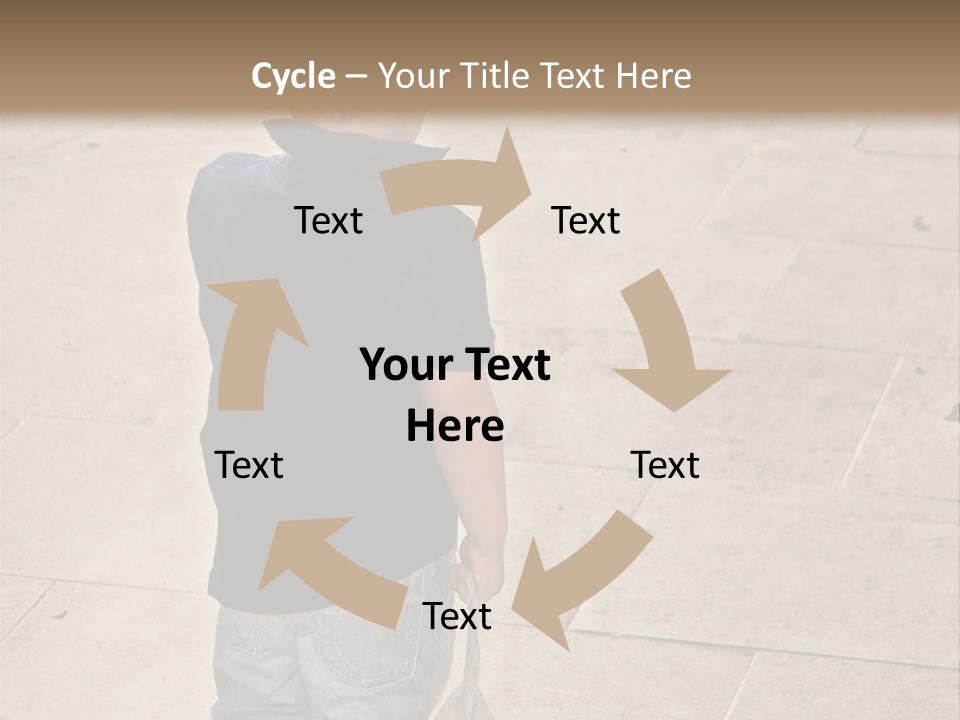 Outdoor Jeans Broody PowerPoint Template