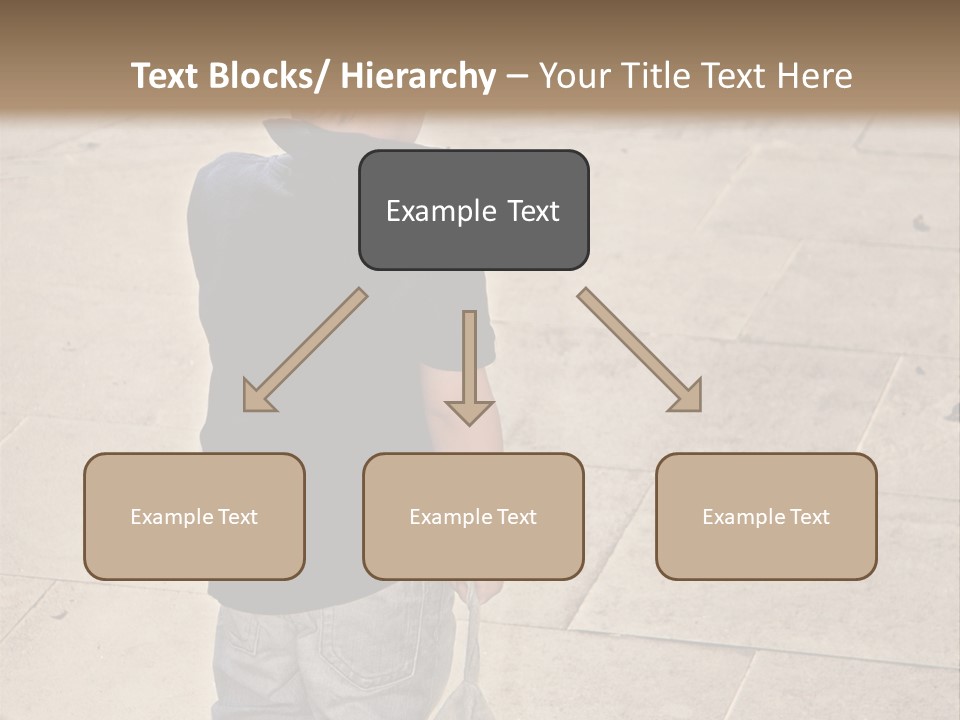 Outdoor Jeans Broody PowerPoint Template