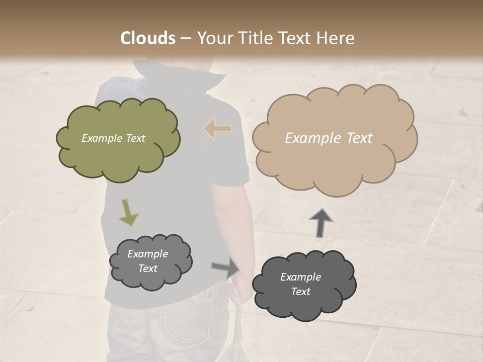 Outdoor Jeans Broody PowerPoint Template