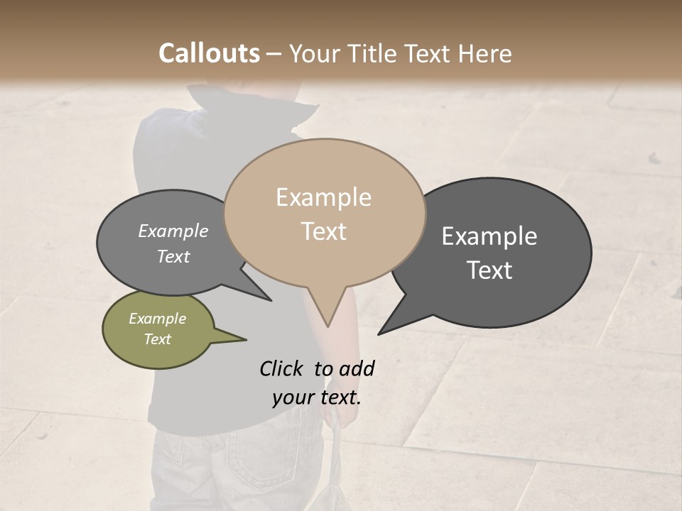 Outdoor Jeans Broody PowerPoint Template