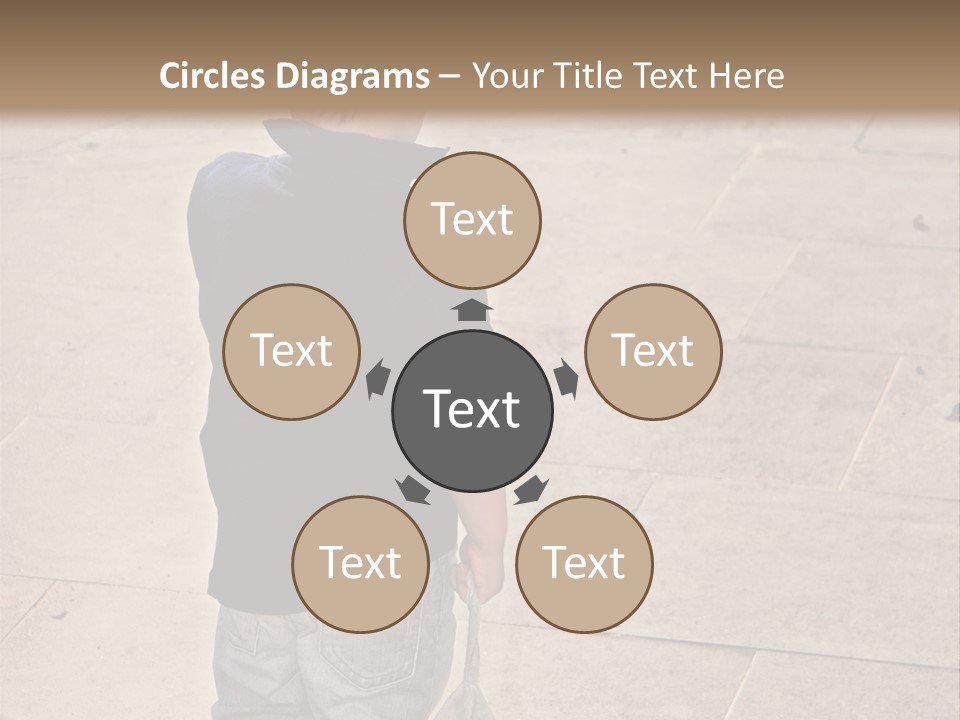 Outdoor Jeans Broody PowerPoint Template