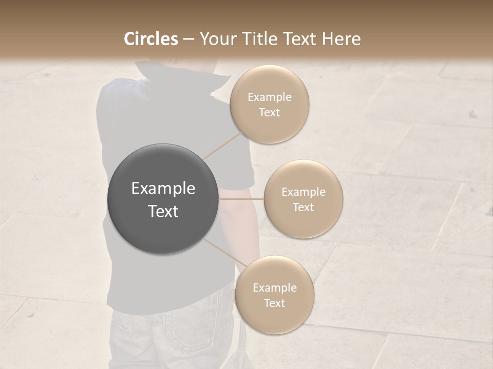 Outdoor Jeans Broody PowerPoint Template