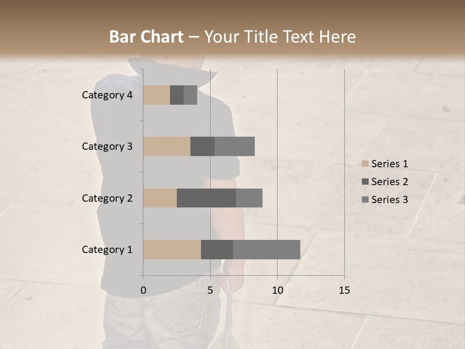 Outdoor Jeans Broody PowerPoint Template