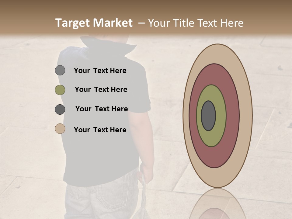 Outdoor Jeans Broody PowerPoint Template