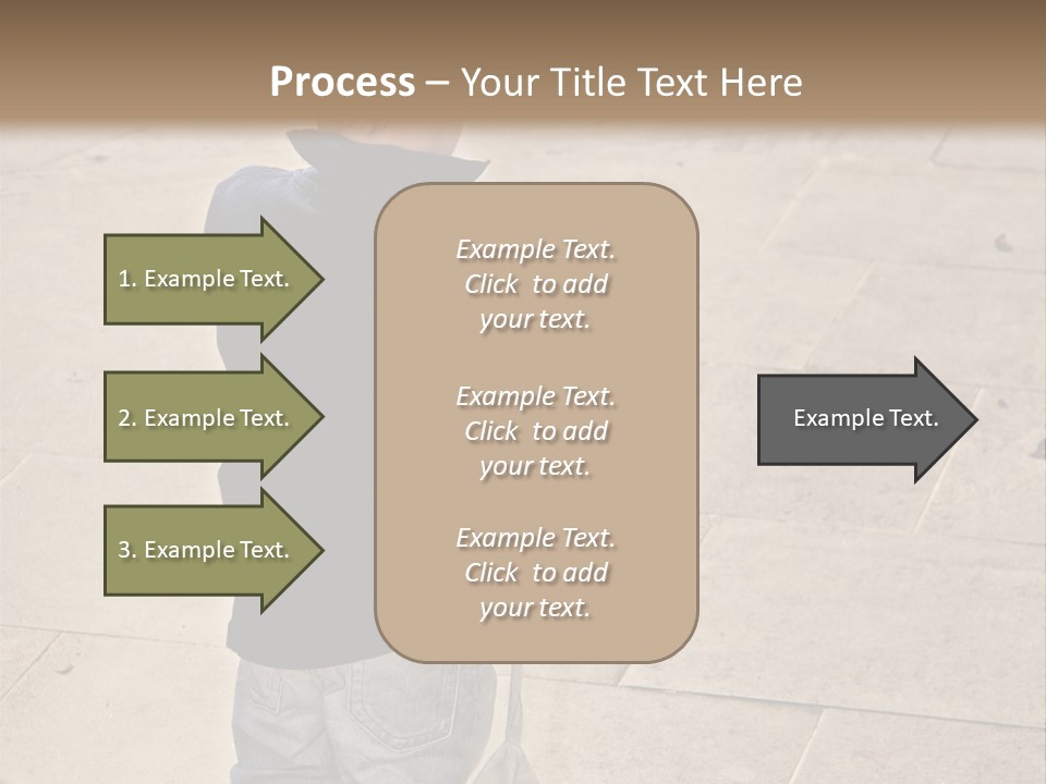 Outdoor Jeans Broody PowerPoint Template