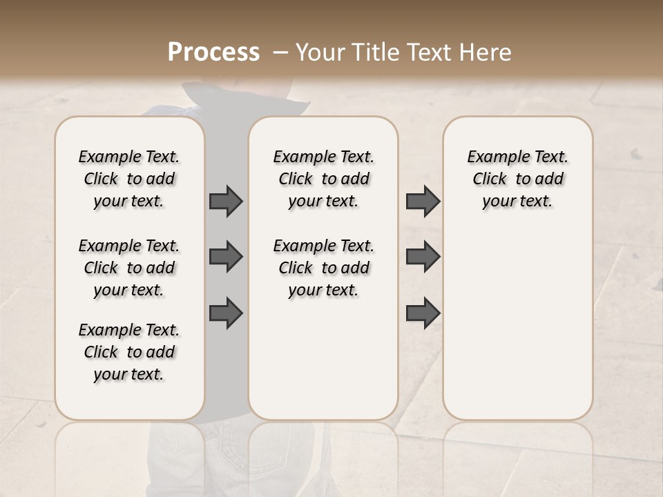 Outdoor Jeans Broody PowerPoint Template