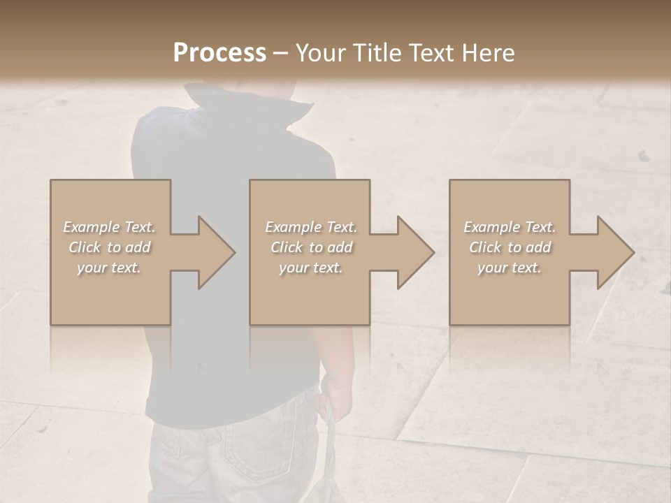 Outdoor Jeans Broody PowerPoint Template