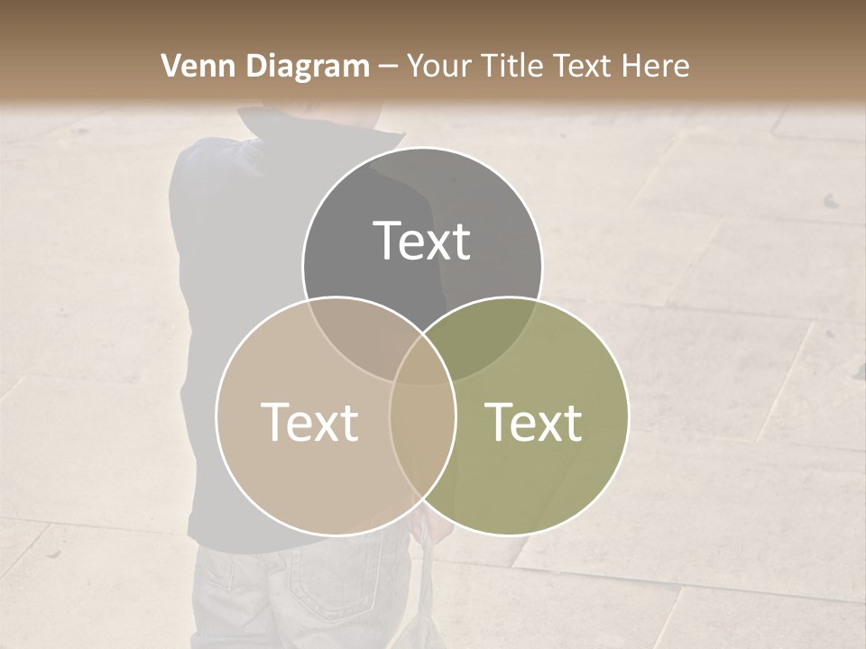 Outdoor Jeans Broody PowerPoint Template