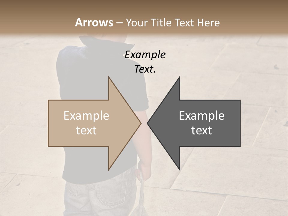 Outdoor Jeans Broody PowerPoint Template