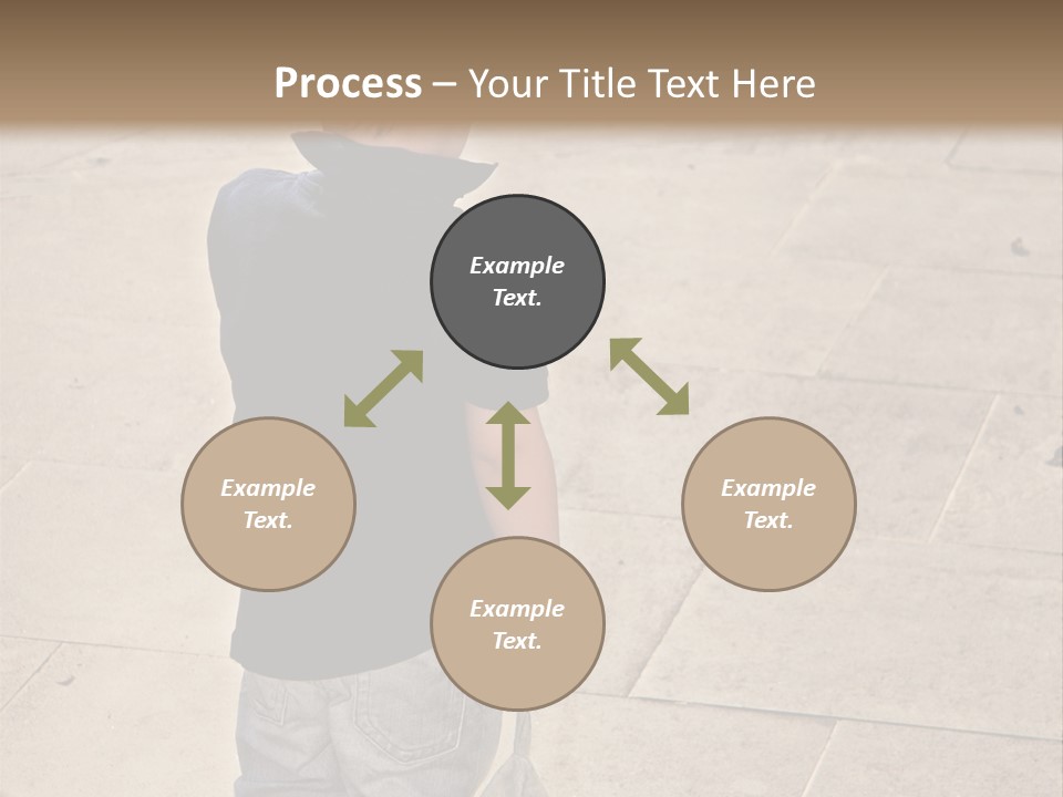 Outdoor Jeans Broody PowerPoint Template