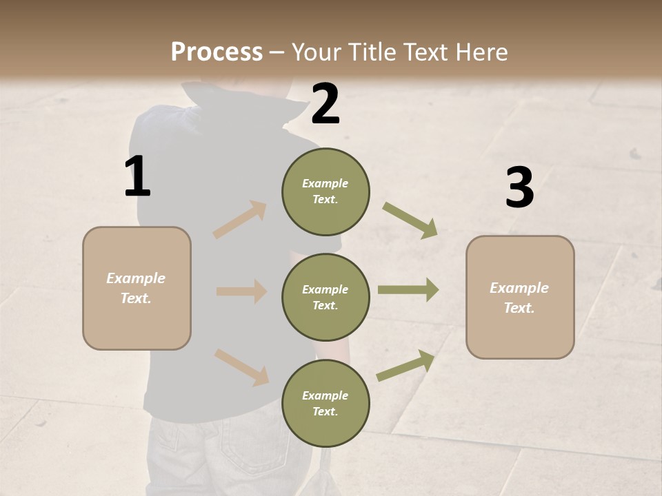 Outdoor Jeans Broody PowerPoint Template