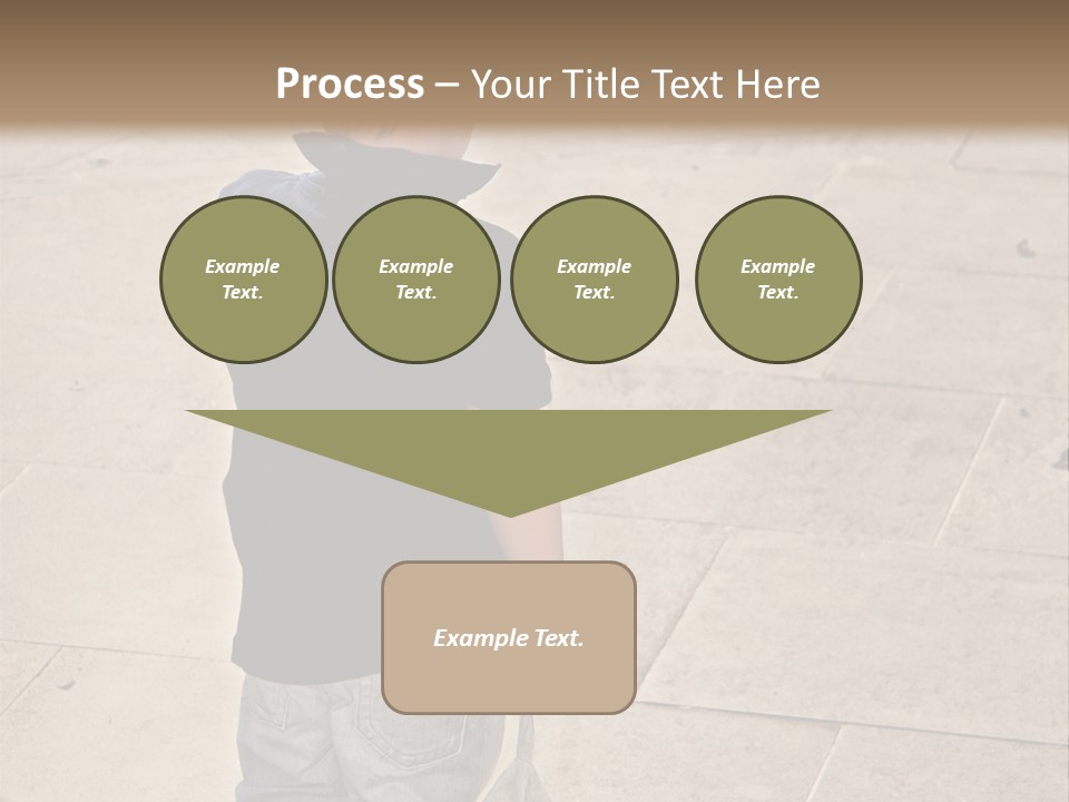 Outdoor Jeans Broody PowerPoint Template