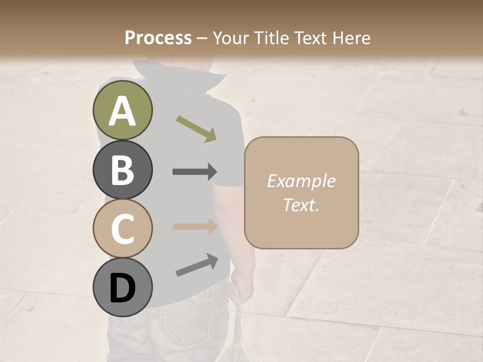 Outdoor Jeans Broody PowerPoint Template