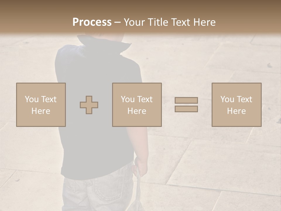 Outdoor Jeans Broody PowerPoint Template