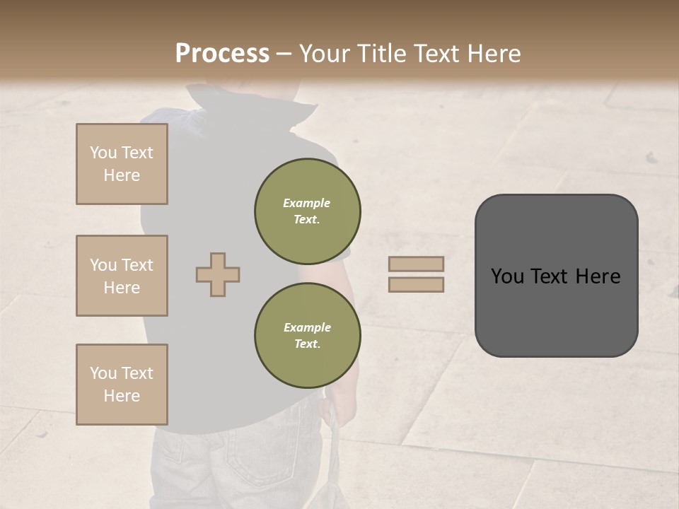 Outdoor Jeans Broody PowerPoint Template