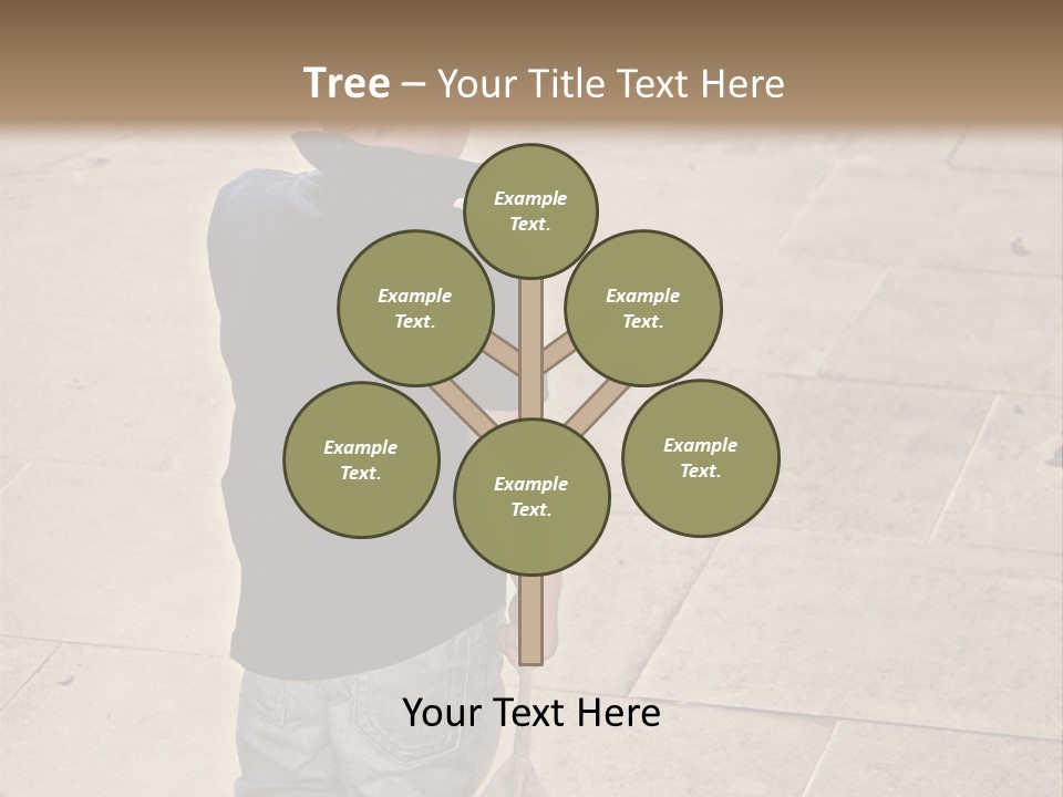 Outdoor Jeans Broody PowerPoint Template