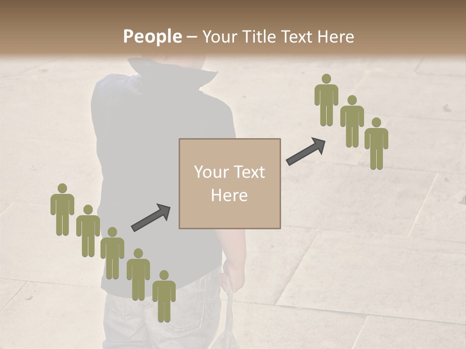 Outdoor Jeans Broody PowerPoint Template