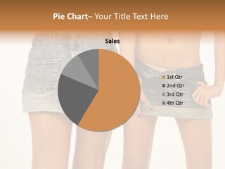 Mini Skirt Girls Skirt PowerPoint Template