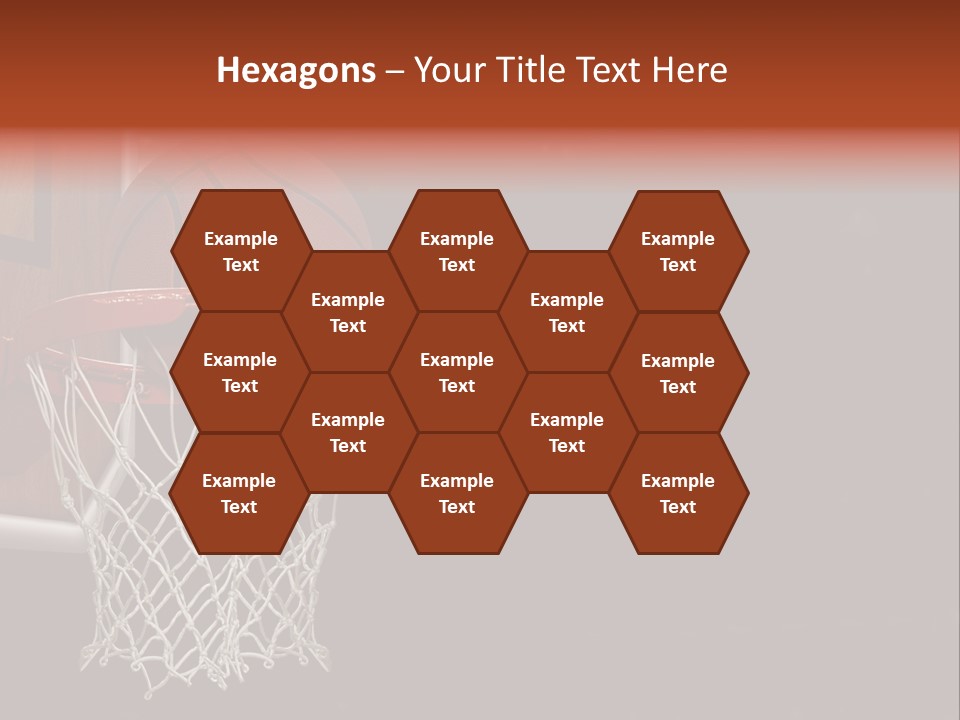 Hardwood Victory Triumph PowerPoint Template