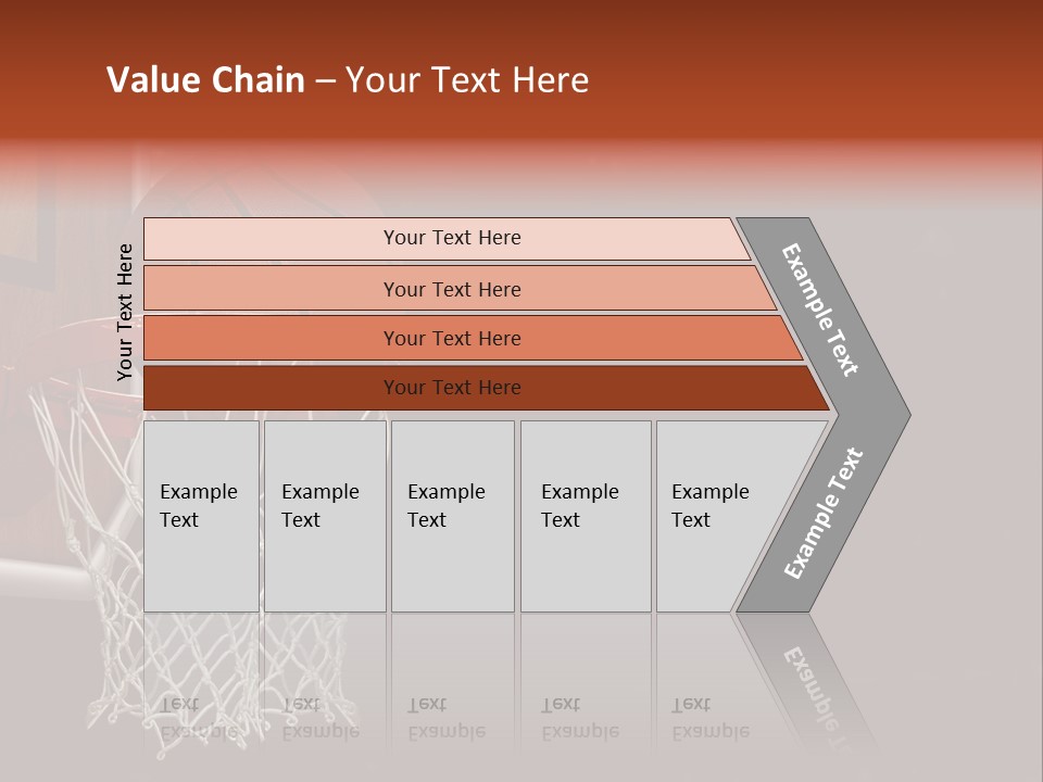 Hardwood Victory Triumph PowerPoint Template