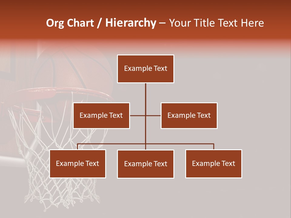 Hardwood Victory Triumph PowerPoint Template