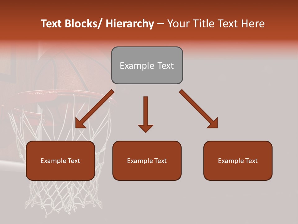 Hardwood Victory Triumph PowerPoint Template